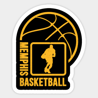 Memphis Basketball 01 Sticker